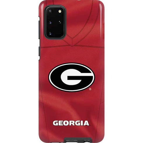 University of Georgia Red Jersey Galaxy S20 Plus Pro Case