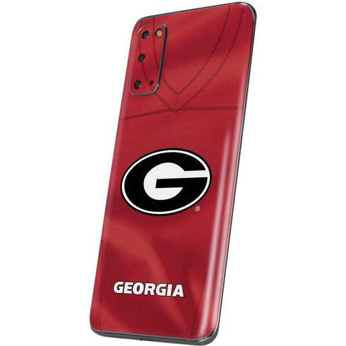 University of Georgia Red Jersey Galaxy S20 Skin