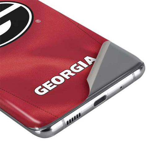 University of Georgia Red Jersey Galaxy S20 Skin