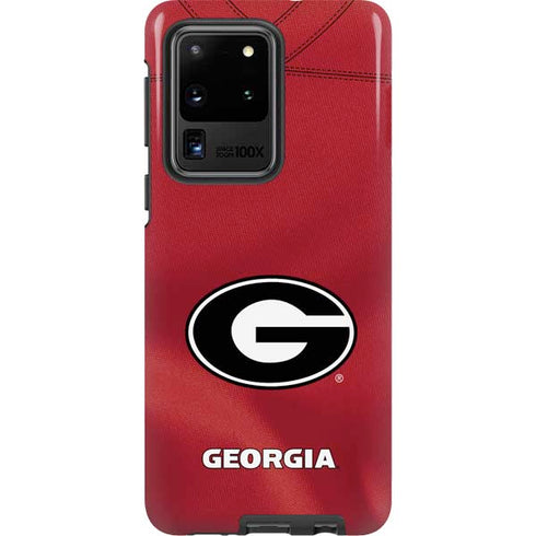 University of Georgia Red Jersey Galaxy S20 Ultra 5G Pro Case