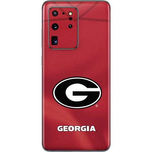 University of Georgia Red Jersey Galaxy S20 Ultra 5G Skin
