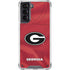 University of Georgia Red Jersey Galaxy S21 5G Clear Case