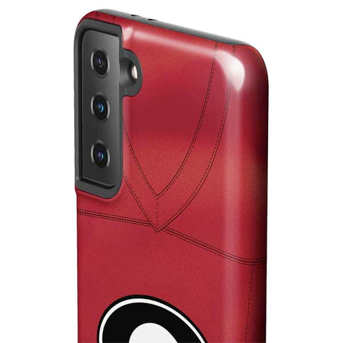 University of Georgia Red Jersey Galaxy S21 FE Pro Case