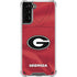 University of Georgia Red Jersey Galaxy S21 Plus 5G Clear Case
