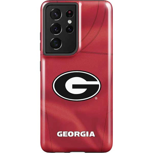 University of Georgia Red Jersey Galaxy S21 Ultra 5G Pro Case