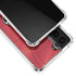 University of Georgia Red Jersey Galaxy S22 Plus Clear Case