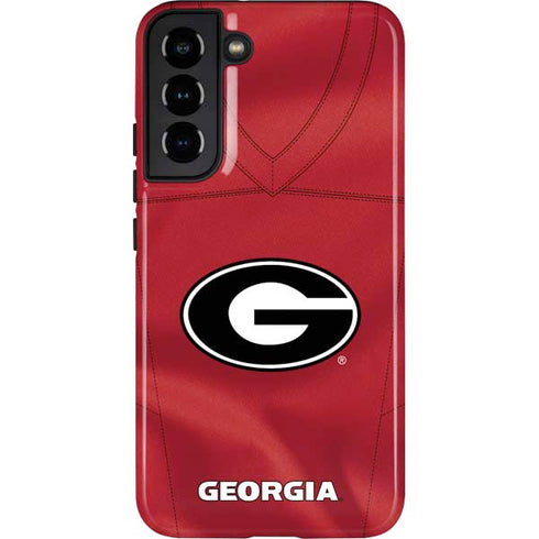 University of Georgia Red Jersey Galaxy S22 Plus Pro Case