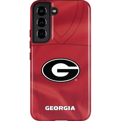 University of Georgia Red Jersey Galaxy S22 Pro Case