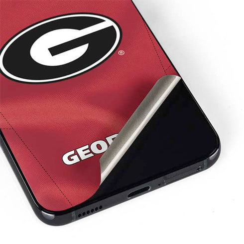 University of Georgia Red Jersey Galaxy S22 Skin