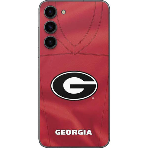 University of Georgia Red Jersey Galaxy S23 FE Skin