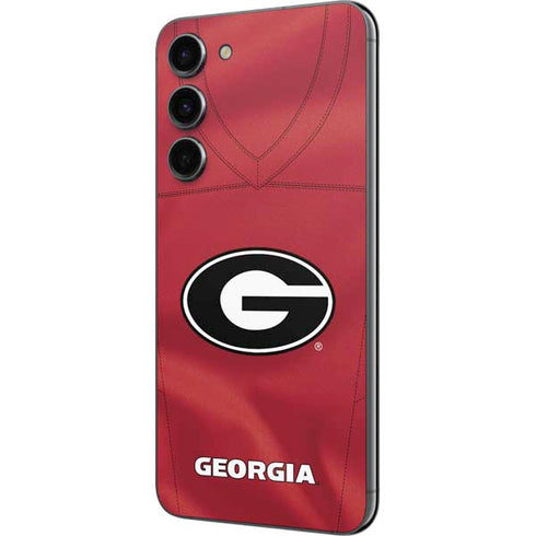 University of Georgia Red Jersey Galaxy S23 FE Skin