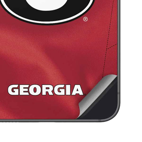 University of Georgia Red Jersey Galaxy S23 FE Skin