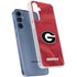 University of Georgia Red Jersey Galaxy S24 Clear Case