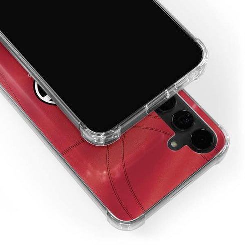 University of Georgia Red Jersey Galaxy S24 Plus Clear Case
