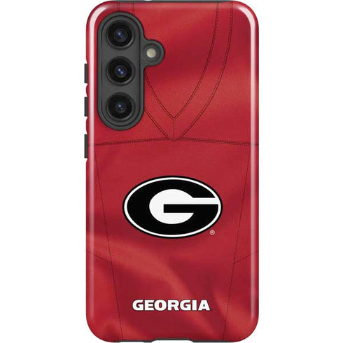 University of Georgia Red Jersey Galaxy S24 Plus Impact Case