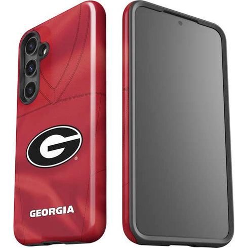 University of Georgia Red Jersey Galaxy S25 Plus Impact Case