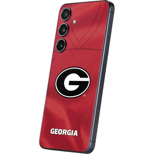 University of Georgia Red Jersey Galaxy S25 Skin