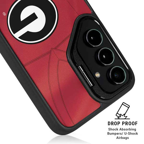 University of Georgia Red Jersey Galaxy S26 Kickstand Case
