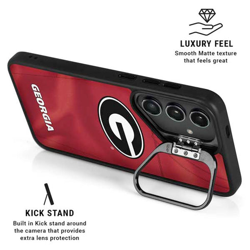 University of Georgia Red Jersey Galaxy S26 Plus Kickstand Case