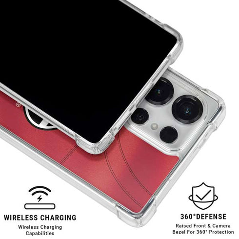University of Georgia Red Jersey Galaxy S26 Ultra Clear Case