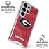 University of Georgia Red Jersey Galaxy S26 Ultra Clear Case