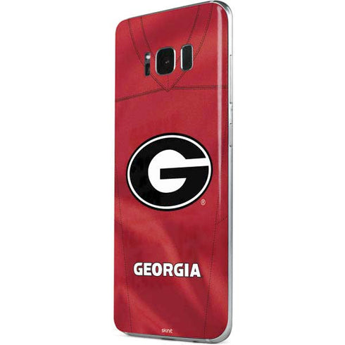 University of Georgia Red Jersey Galaxy S8 Plus Skin
