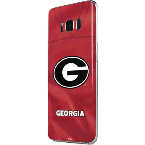 University of Georgia Red Jersey Galaxy S8 Skin