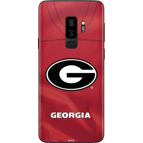 University of Georgia Red Jersey Galaxy S9 Plus Skin