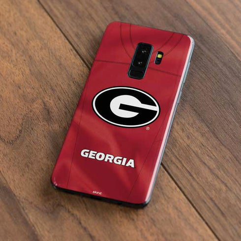 University of Georgia Red Jersey Galaxy S9 Plus Skin