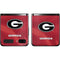 University of Georgia Red Jersey Galaxy Z Flip Skin