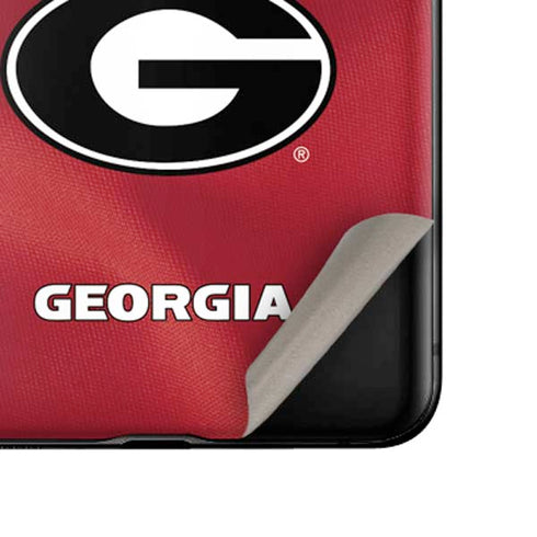 University of Georgia Red Jersey Galaxy Z Flip Skin