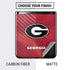 University of Georgia Red Jersey Galaxy Z Flip Skin