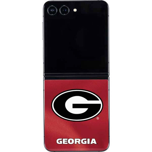 University of Georgia Red Jersey Galaxy Z Flip5 5G Skin