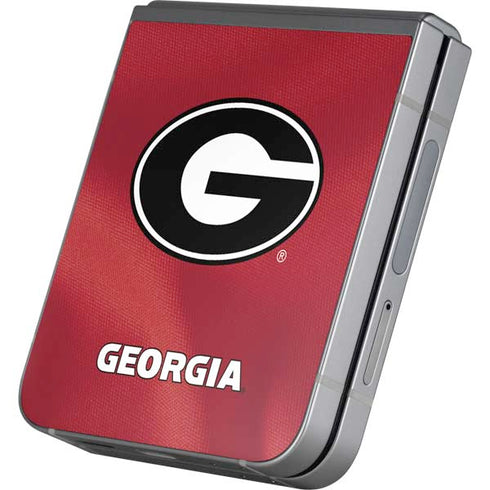 University of Georgia Red Jersey Galaxy Z Flip6 Skin