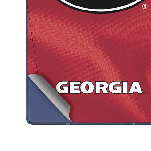 University of Georgia Red Jersey Galaxy Z Fold6 Skin