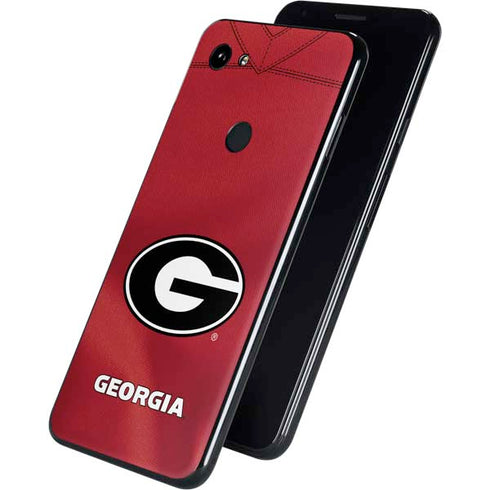 University of Georgia Red Jersey Google Pixel 3a Skin