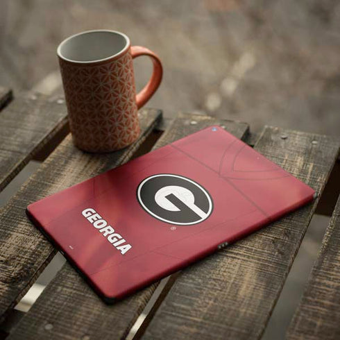 University of Georgia Red Jersey iPad Skins