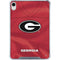 University of Georgia Red Jersey iPad 11th Gen (2025) Clear Case