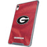 University of Georgia Red Jersey iPad 11th Gen (2025) Clear Case