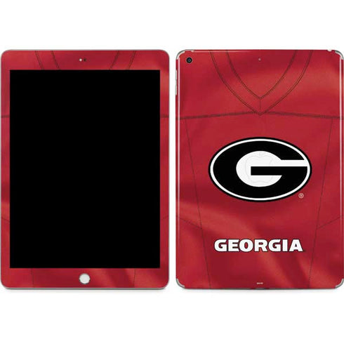 University of Georgia Red Jersey Apple iPad Skin