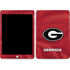 University of Georgia Red Jersey Apple iPad Skin