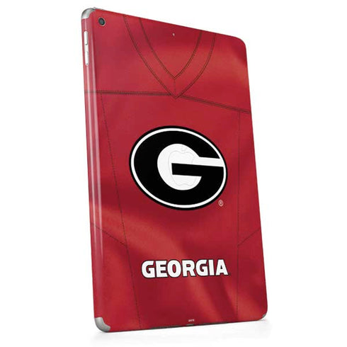University of Georgia Red Jersey Apple iPad Skin