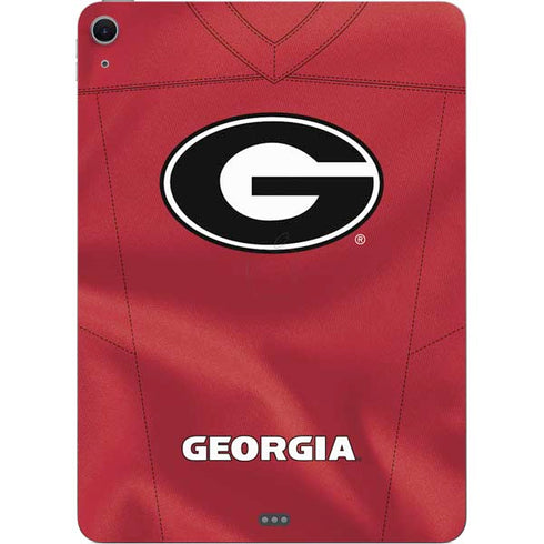 University of Georgia Red Jersey Apple iPad Air Skin