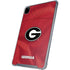 University of Georgia Red Jersey iPad Pro 12.9in (2020) Clear Case