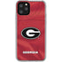 University of Georgia Red Jersey iPhone 11 Pro Clear Case
