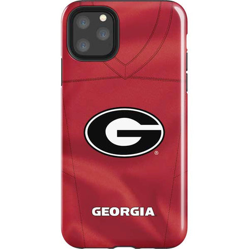 University of Georgia Red Jersey iPhone 11 Pro Max Impact Case