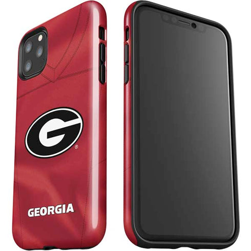 University of Georgia Red Jersey iPhone 11 Pro Max Impact Case
