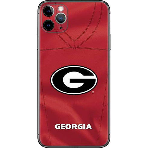 University of Georgia Red Jersey iPhone 11 Pro Max Skin