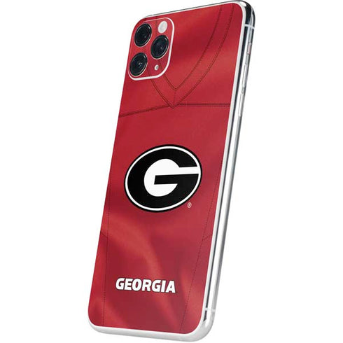 University of Georgia Red Jersey iPhone 11 Pro Max Skin