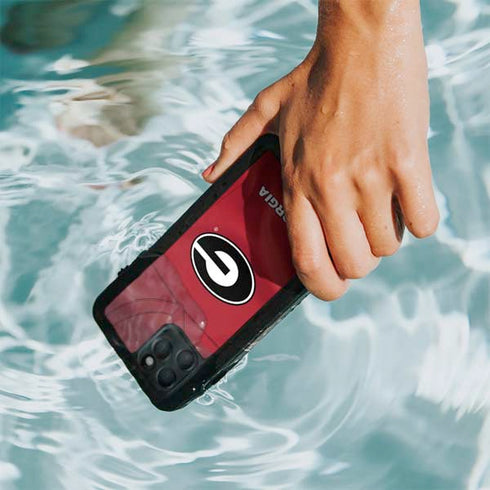 University of Georgia Red Jersey iPhone 11 Pro Waterproof Case